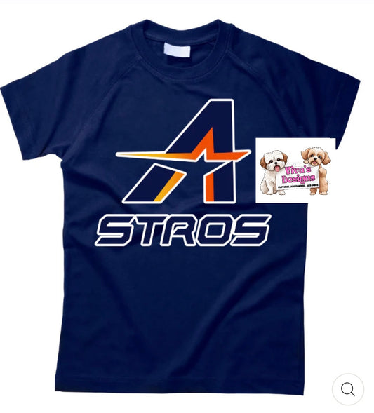 Navy on Navy ‘Stros w/logo