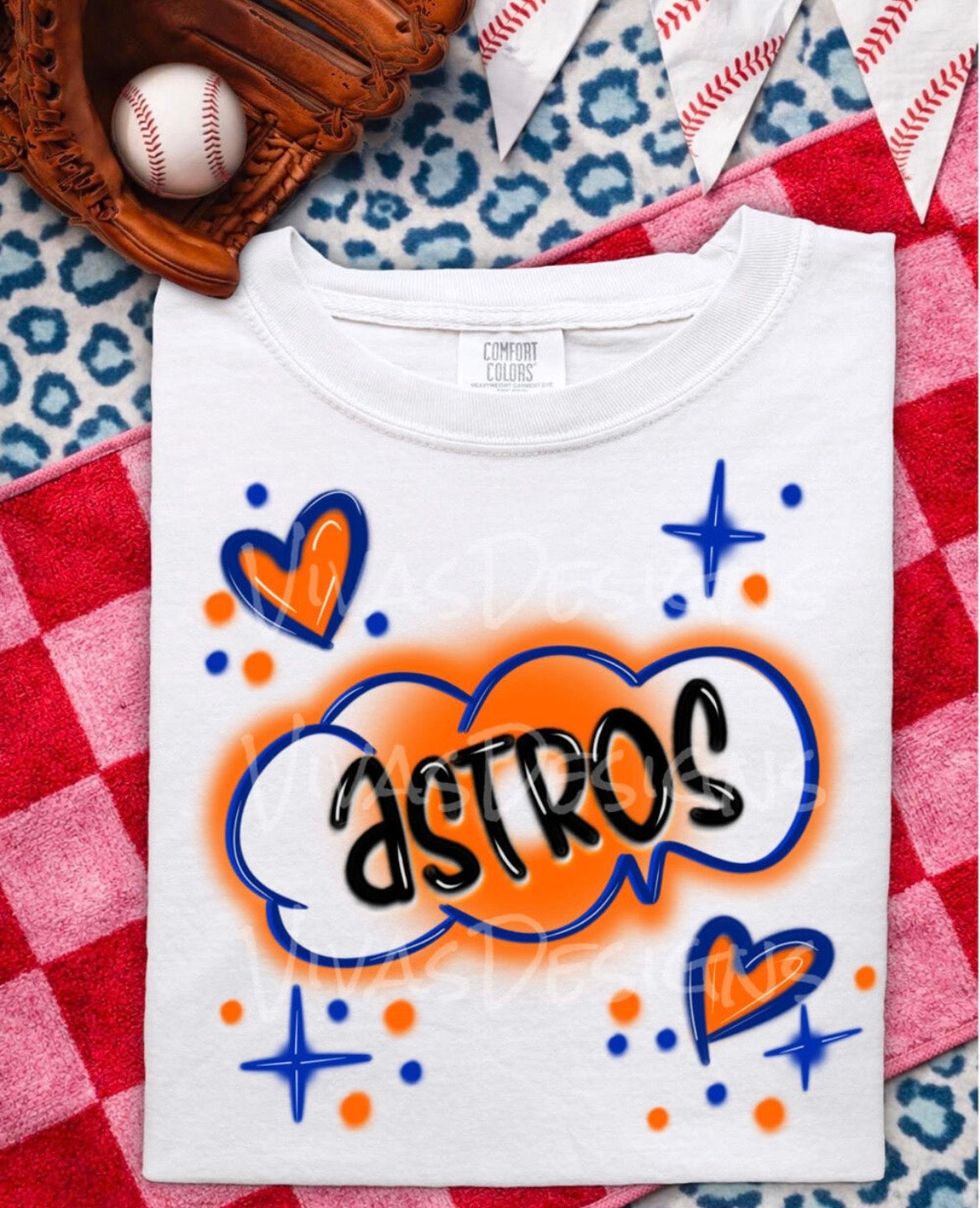 Astros Airbrush inspired