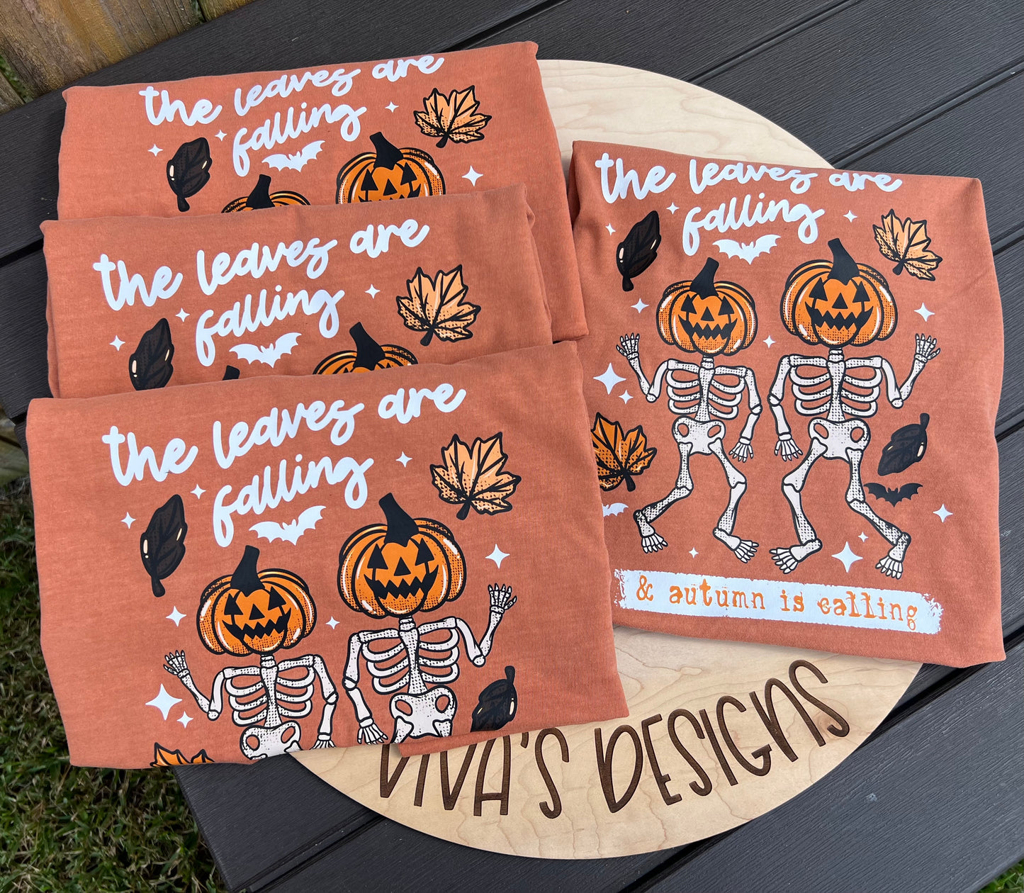 The leaves falling & autumn is calling