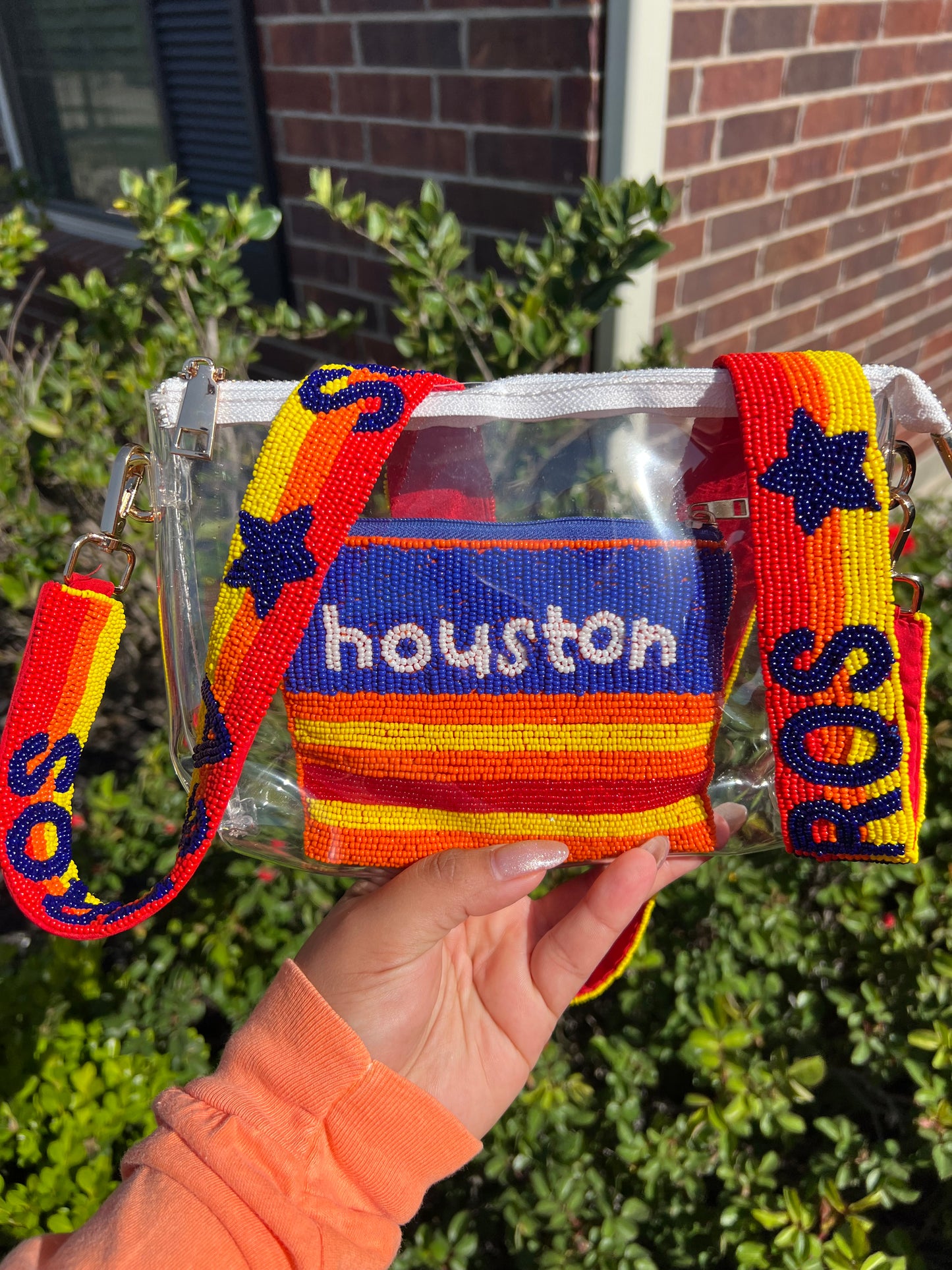 beaded coin Pouch