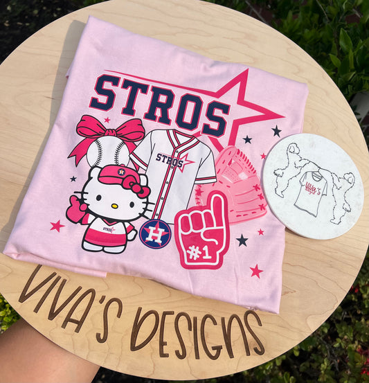 Pink HK Astros clipart