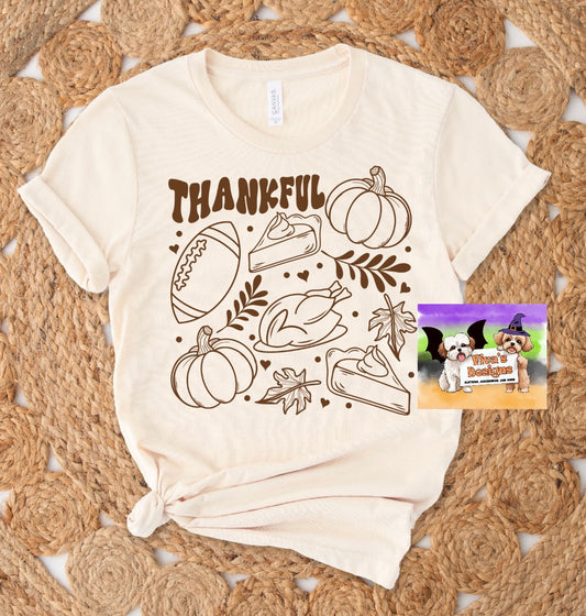Thankful clipart Tee