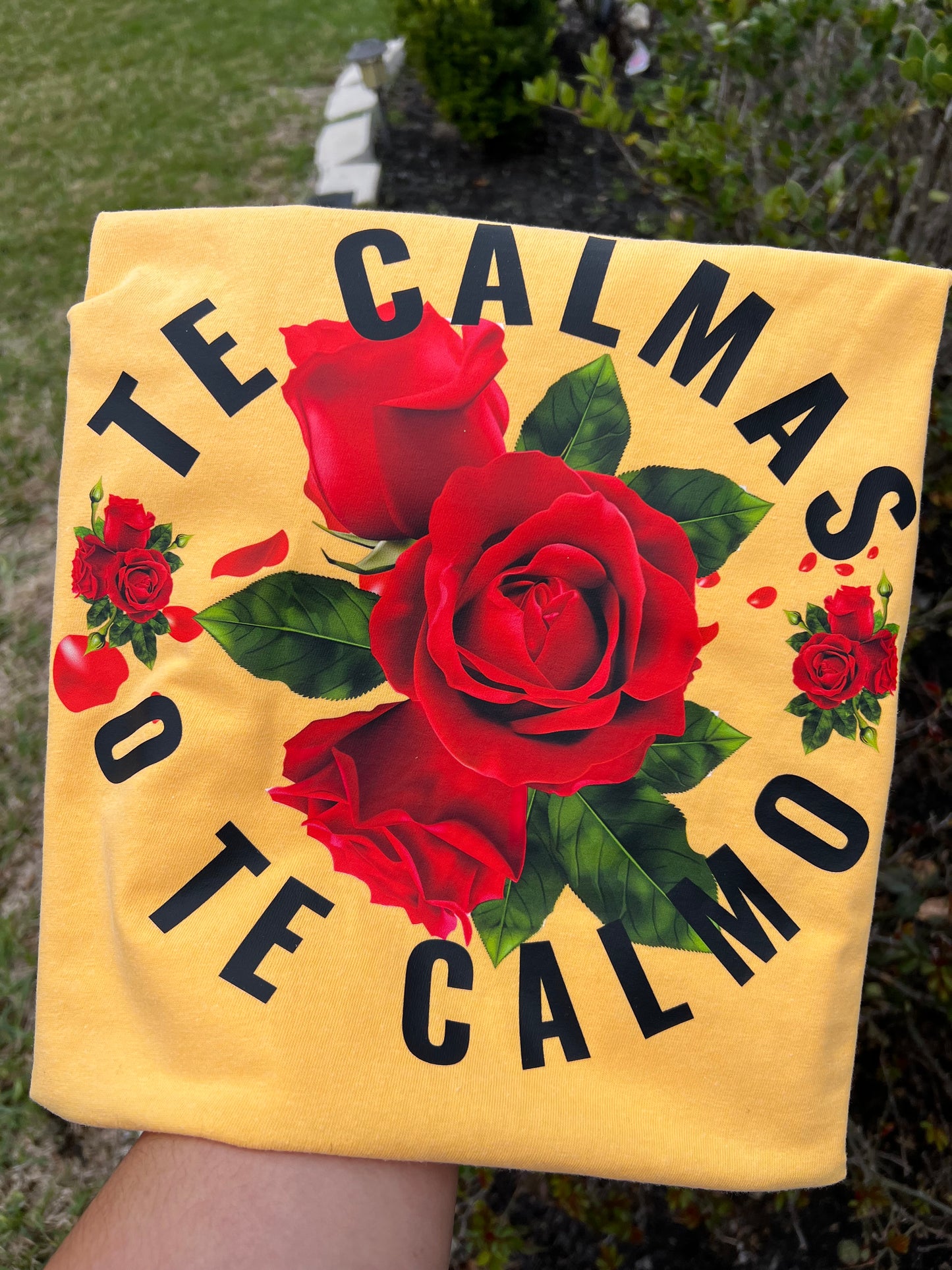 Te calmas o te calmo