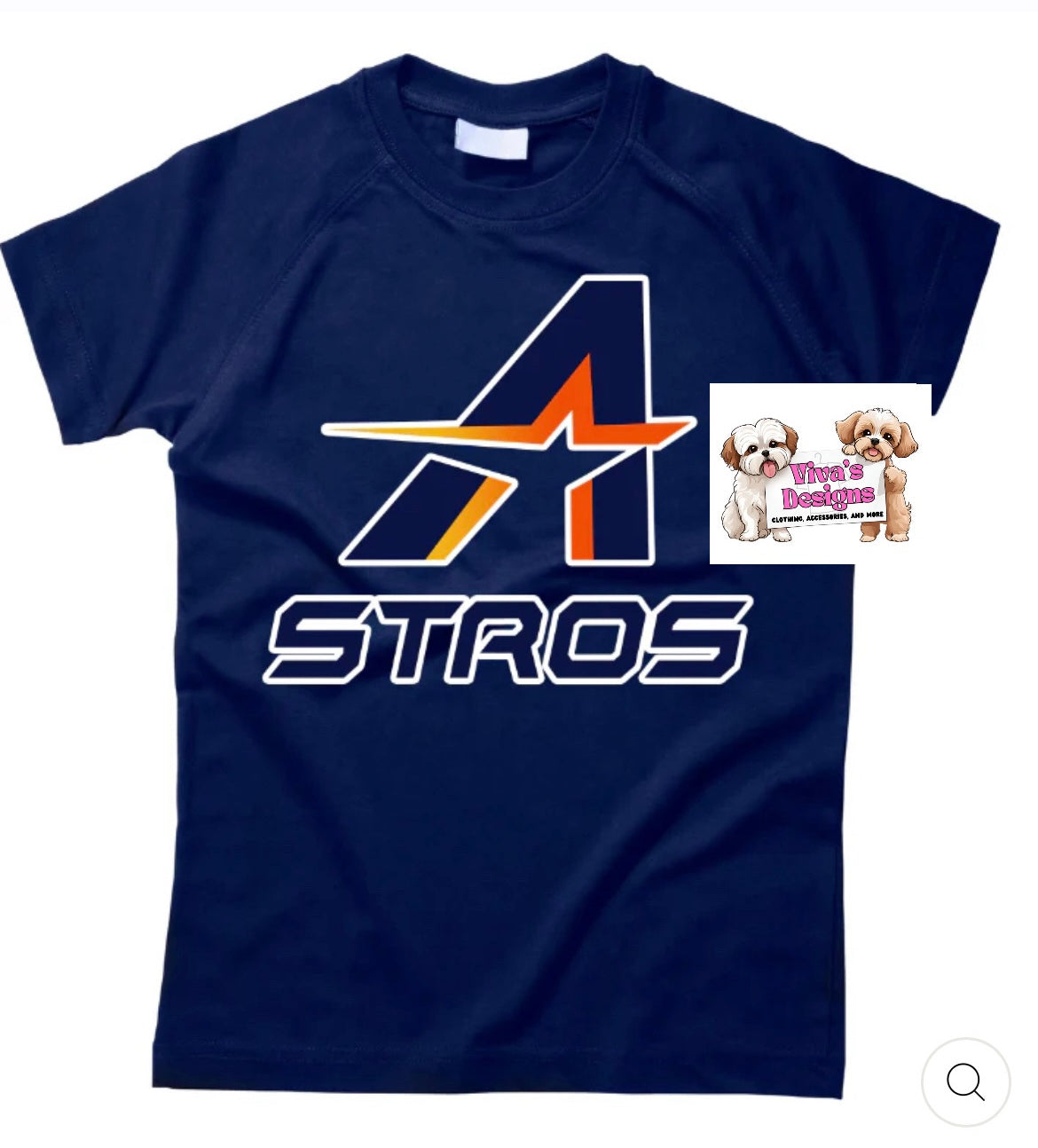 Navy on Navy ‘Stros w/logo