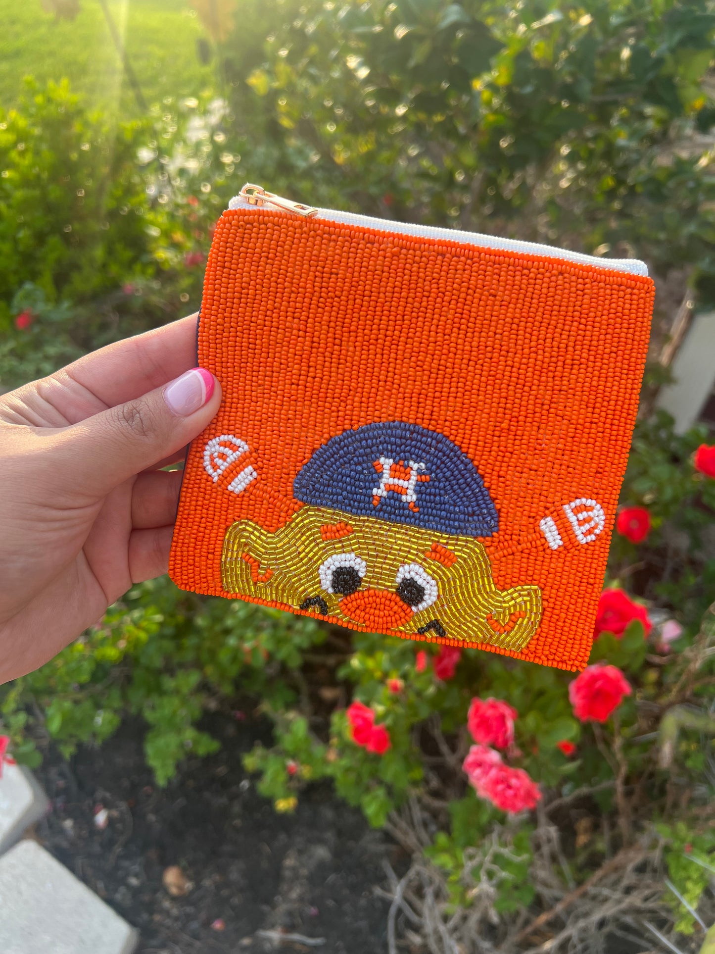 beaded coin Pouch