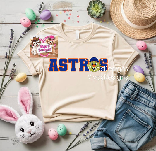 Astros (Navy/Orange) orbit Inspired