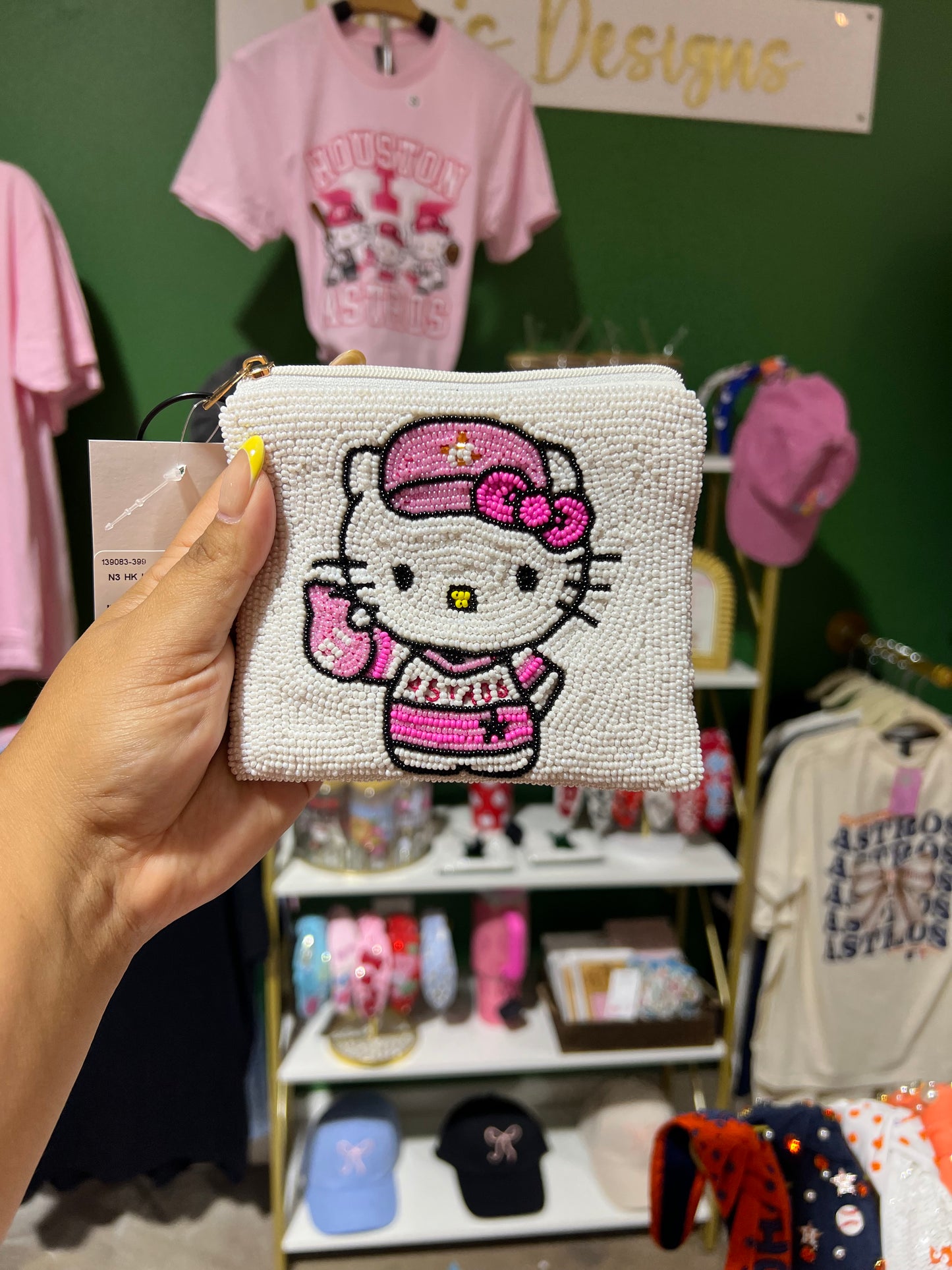 HK Astros coin pouch