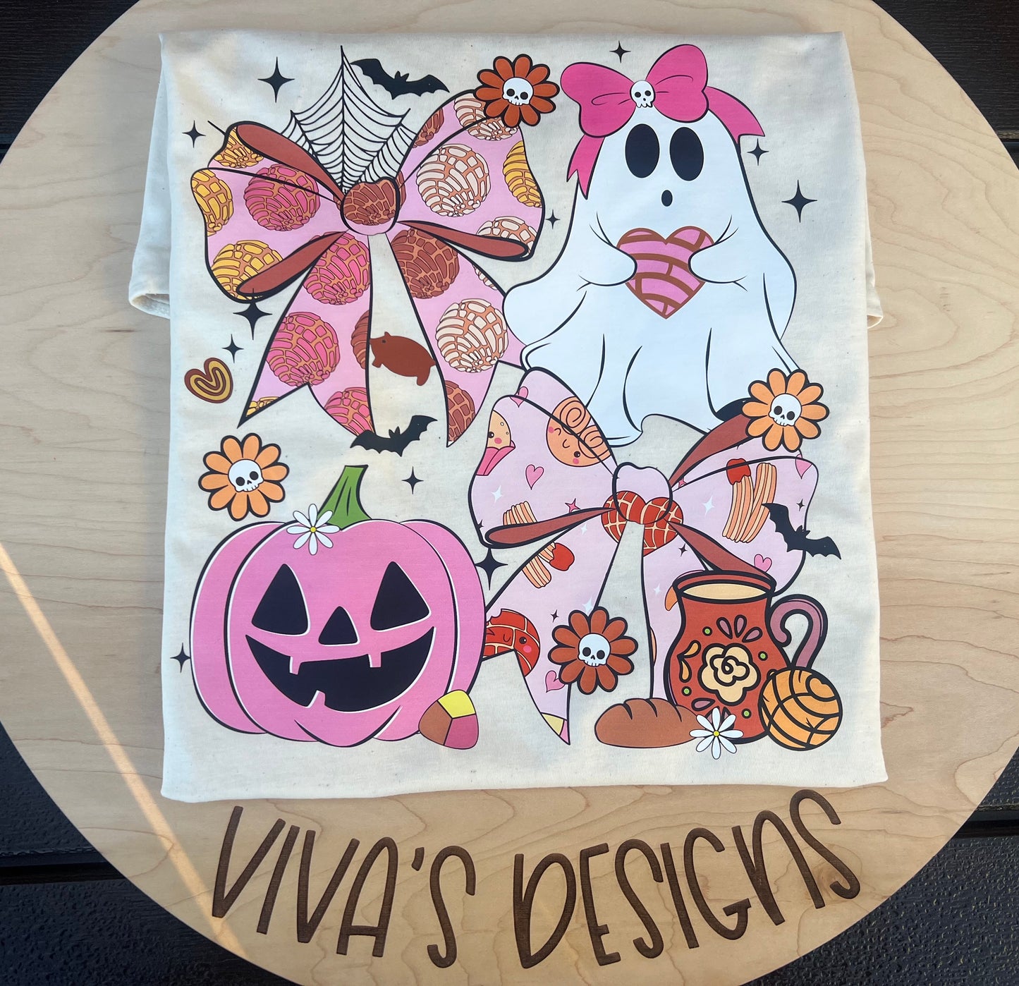 Pink coquette Pan Dulce ghost