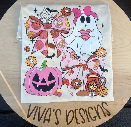 Pink coquette Pan Dulce ghost