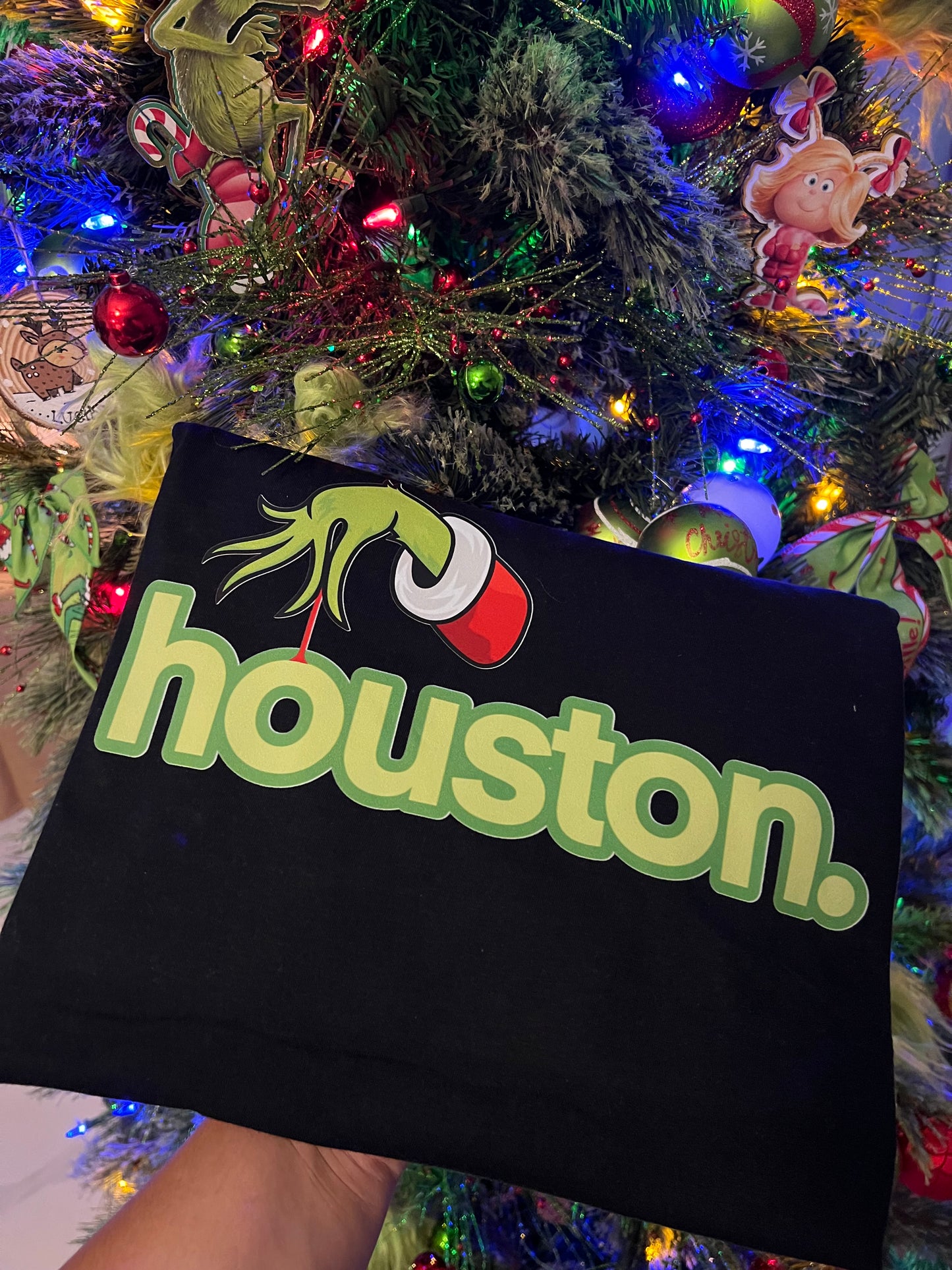 Houston green Man inspired