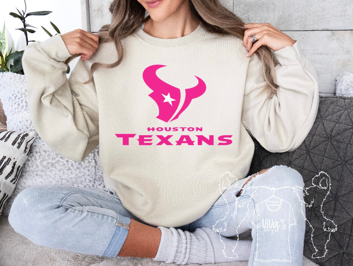 All Pink Texans