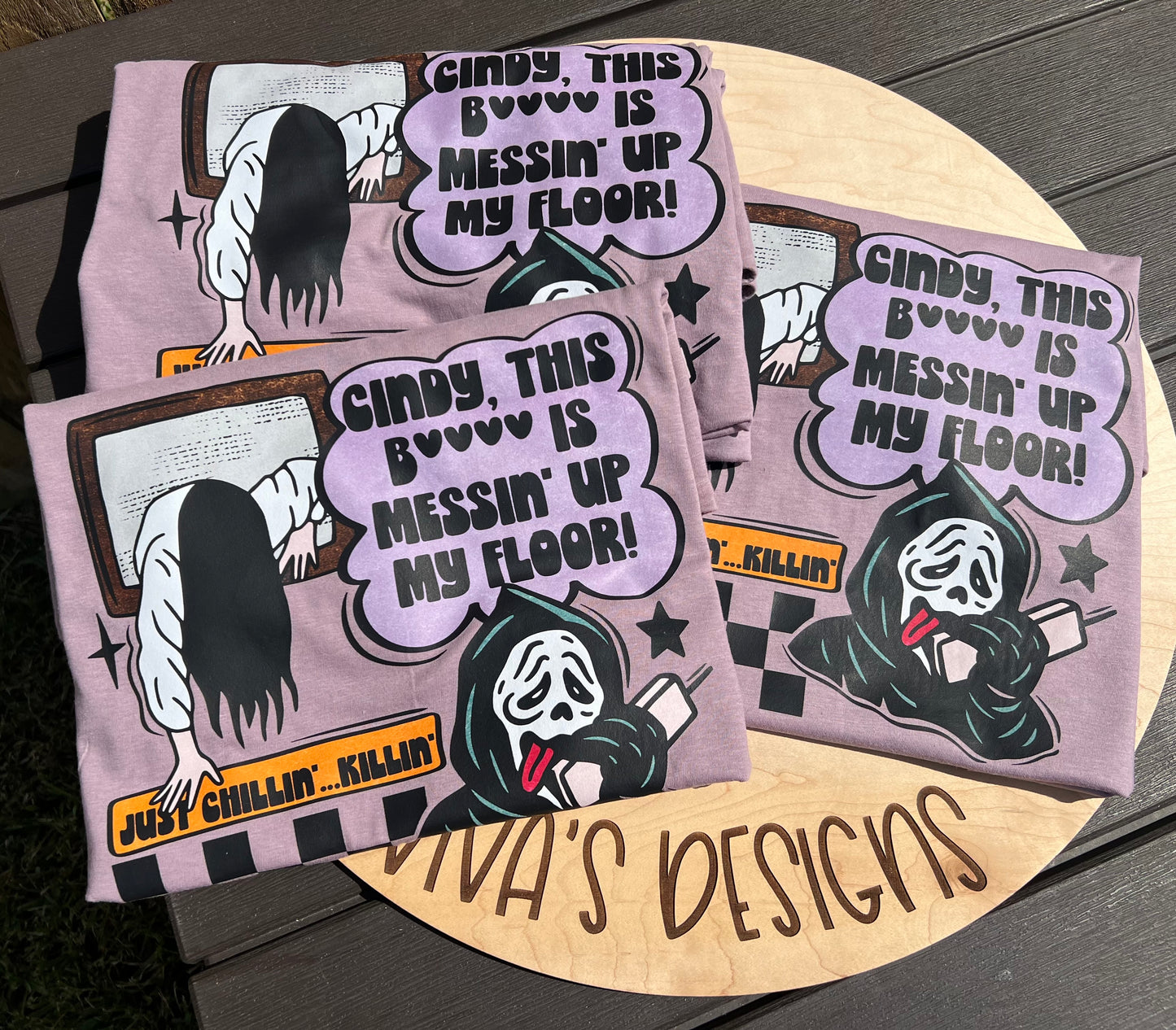 Cindy this B is messing up my floor