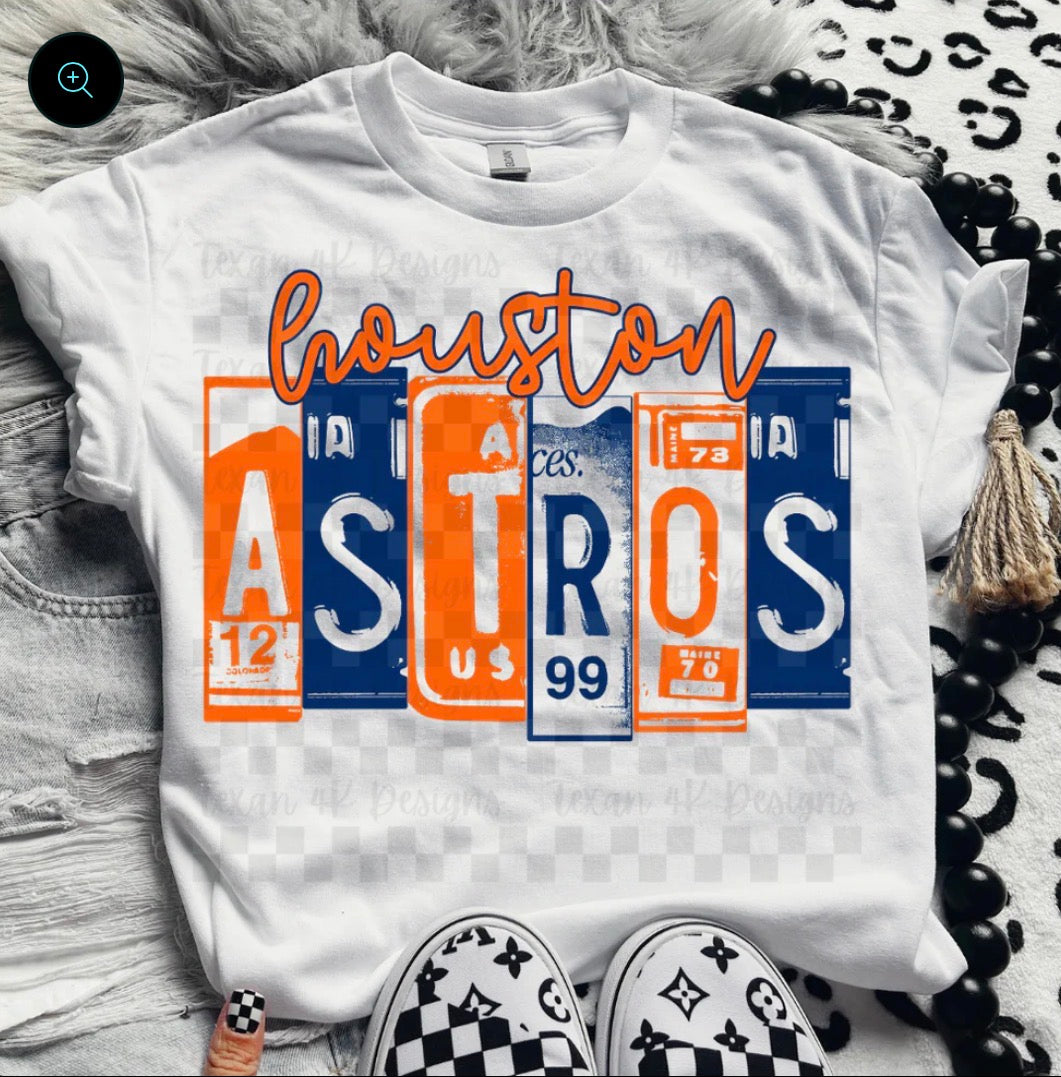 Houston Astros (license plate)